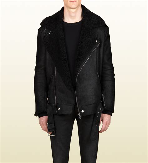 gucci blazer man|gucci coat black men's.